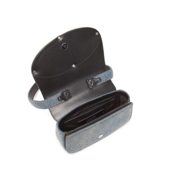 Diesel 1DR crystal-embellished Bag - Blue Denim - Picture 3 of 14